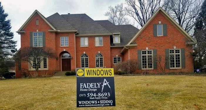 Pella Replacement Windows for a Carmel Indiana Home Installed by Fadely